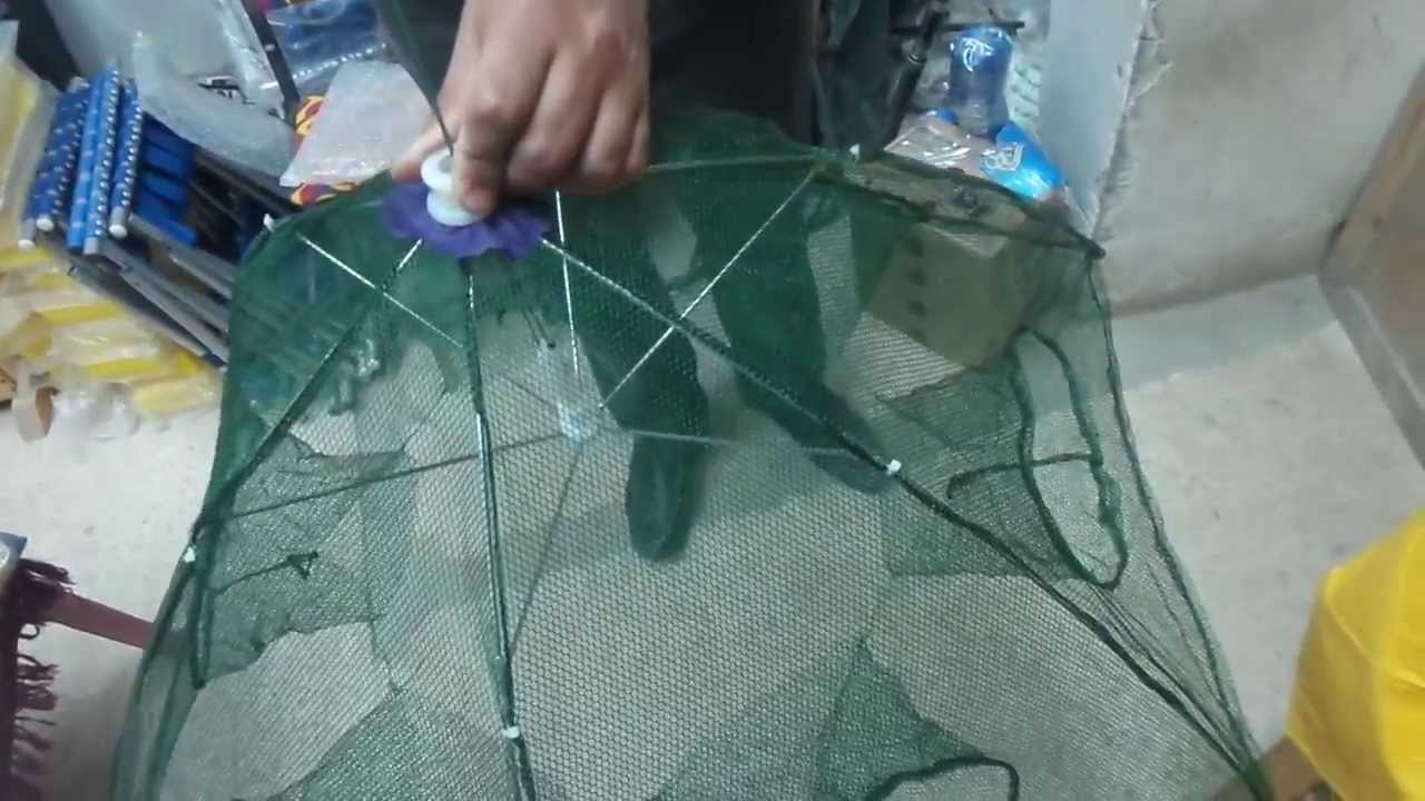 كيفية صنع قفص صيد السمك