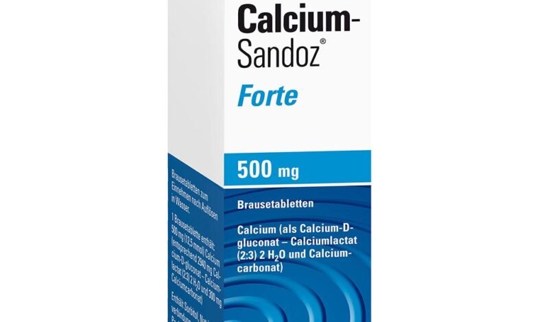لماذا يستخدم دواء كالسيوم Sandoz